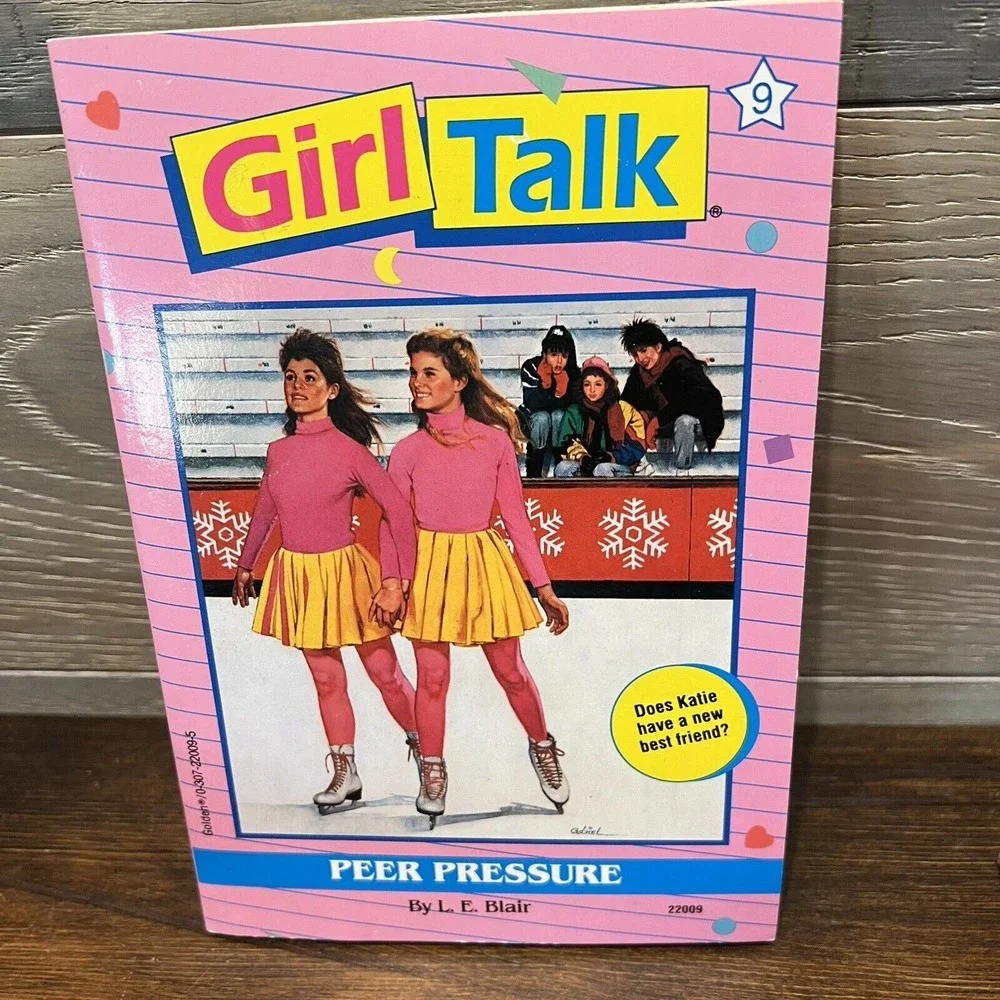 Girl Talk Book‎ Series Vintage 1990s LOT OF 4 L E Blair 2 4 6 9 Paperback Books